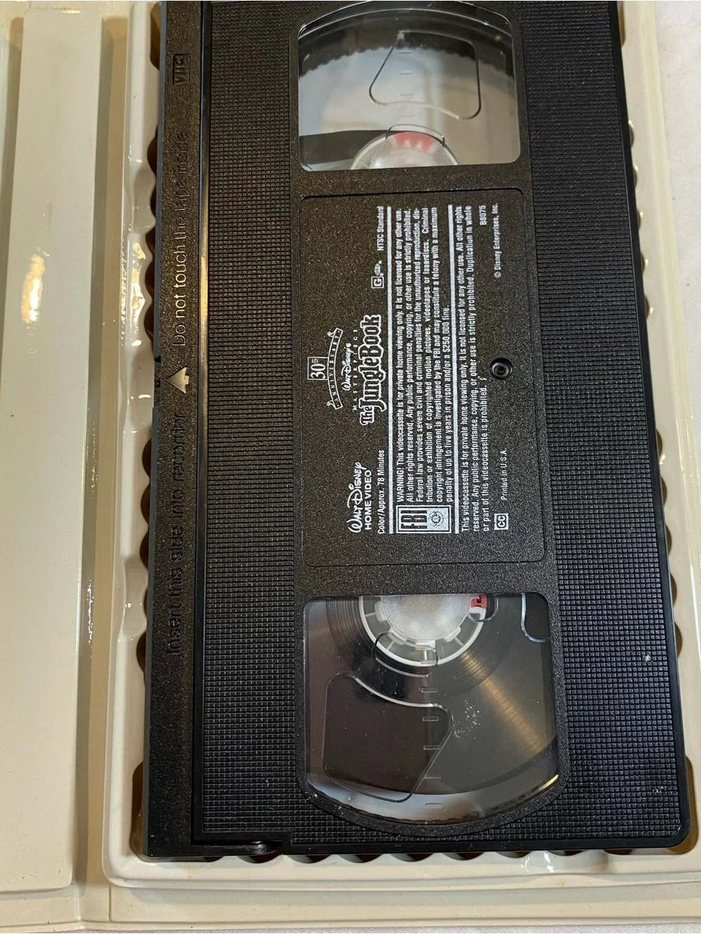 Disney VHS Tapes George of the Jungle The Rescuers Lion King 2 Aristocats